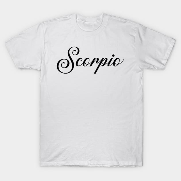 Scorpio T-Shirt by TheArtism